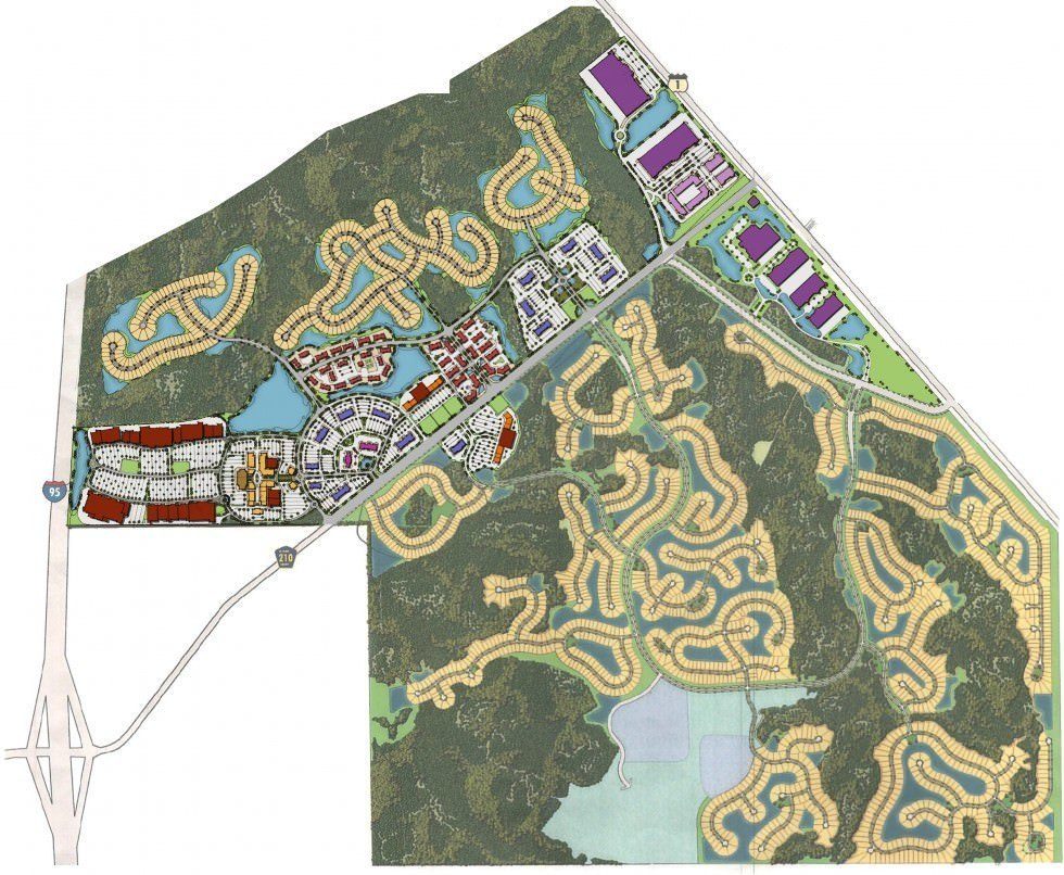 Twin Creeks mixed-use development in St. Johns County, Florida.