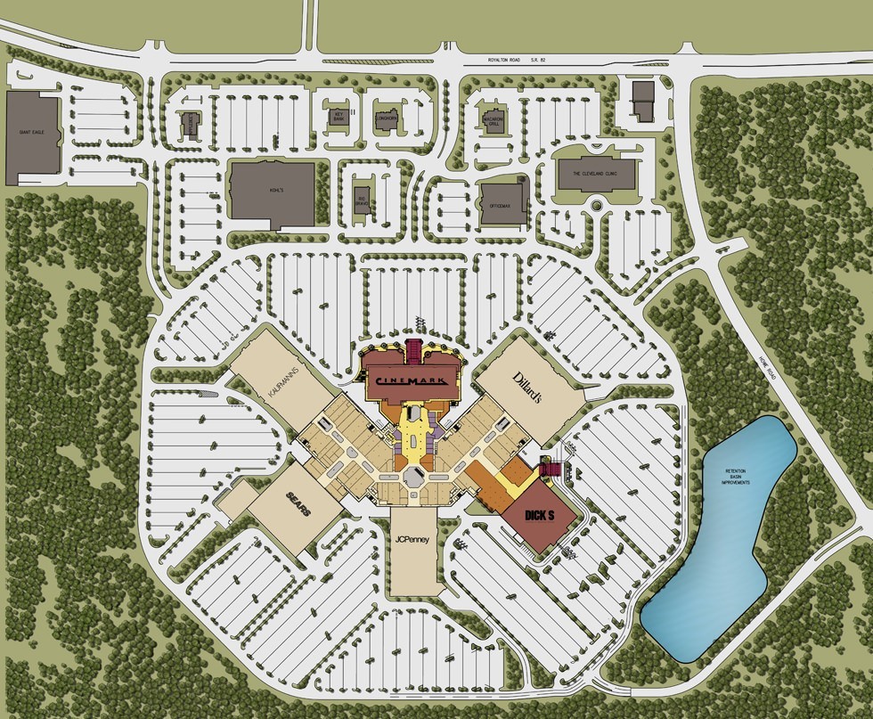 southpark mall map